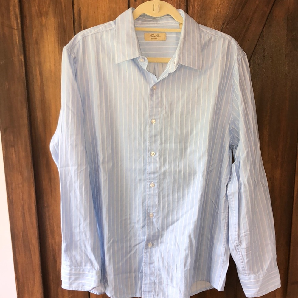 Men’s Tasso Elba Slim Fit button down